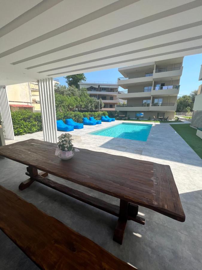 Apartamento Sia Mare Kalivia Thorikou Exterior foto